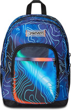 Zaino Scuola Freethink, Blu, Mapset Boy, Zaino Doppio Scomparto, Tasca Porta PC 