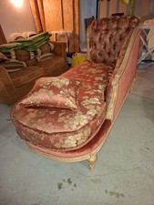 Divano dormeuse antica stile Luigi XV