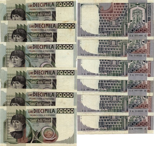 Repubblica italiana lotto 6 - repubblica,