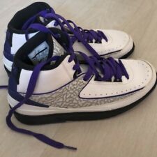 NIKE air JORDAN 2 retro dark concord viola, mai utilizzate, taglia 39, originali