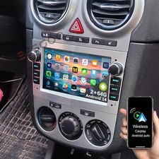 Android14 Apple Carplay autoradio GPS per Opel Astra H Corsa C D Meriva Zafira B