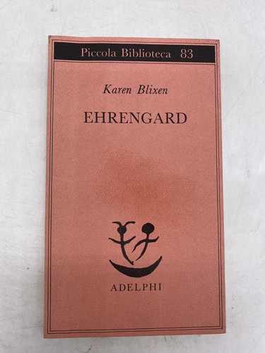 Karen blixen ehrengard - ehrengard,