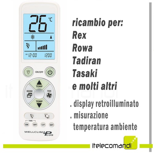 Telecomando condizionatore - telecomando,