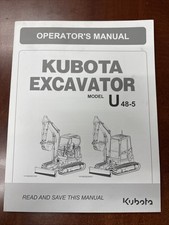 Manuale Operatore Kubota U48-5