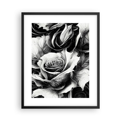 Poster 40x50cm fiori rose - 40x50cm,