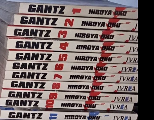 Lotto fumetti manga gantz - lotto, 1-12
