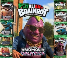 ALBUM + 8 BUSTINE DI CARDS SKIFIDOL ITALIAN BRAINROT SERIE 3 ANOMALIA GALATTICA