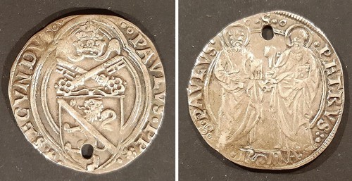 Zecca roma paolo ii - di,