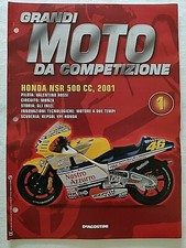 HONDA NSR 500 VALENTINO ROSSI 2001 FASCICOLO GRANDI MOTO DA COMPETIZIONE