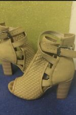 VIADANTE ?STIVALETTI INTRECCIATI BEIGE N 36????