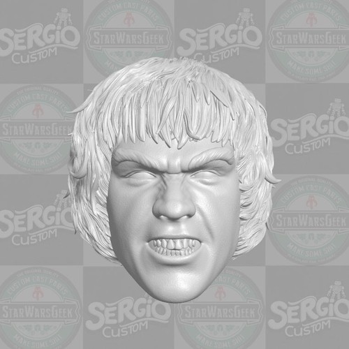 Testa personalizzata hulk - personalizzata, lou
