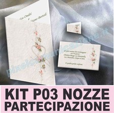 PARTECIPAZIONI NOZZE INVITI