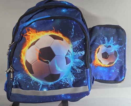 Zaino scuola fuoco - , pallone