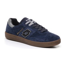 SCARPE SNEAKERS UOMO LOTTO LEGGENDA BRASIL SELECT L59424 BLU ORIGINALE AI
