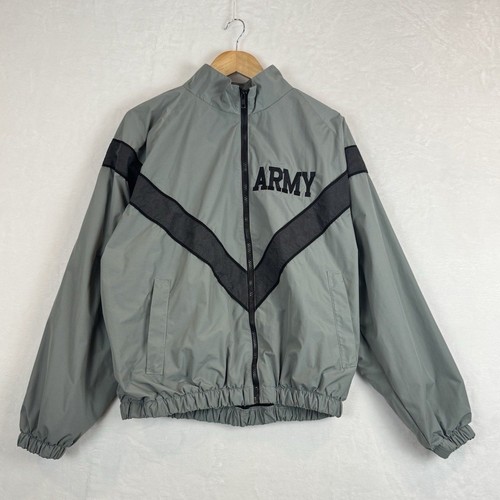Giacca vento vintage grigia - a,