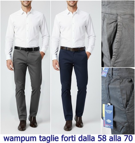 Wampum pantaloni uomo eleganti