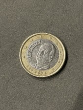 Moneta Rara 1 Euro ESPANA 2003 Spagna Errore di Conio