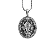 Collana Ganesha Argento