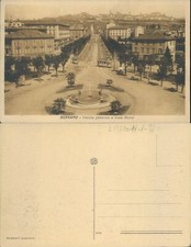 BERGAMO BELLA VEDUTA DI VIALE ROMA E TRAM CON INSEGNE PUBBLICITARIE -N.49575