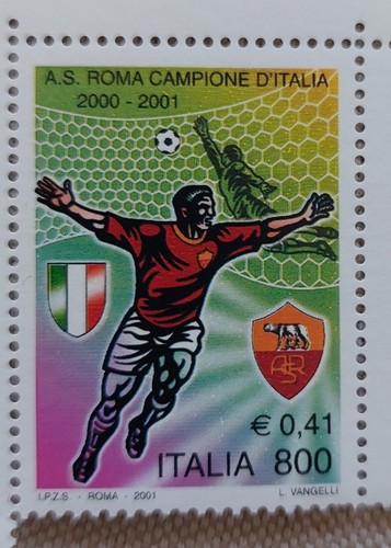 Francobollo roma campione - francobollo,