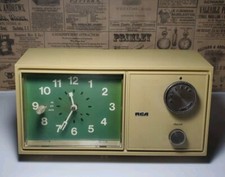 Vintage rca clock - vintage, radio