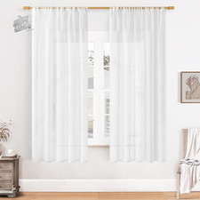 Curtains with stick loop