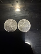 Rarissime Micro monete 50 lire repubblica italiana 1990