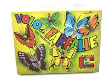 Clementoni  GIOCO DA TAVOLO RARO ANNI 70 VOLO DI FARFALLE NUOVO IN BOX # FD