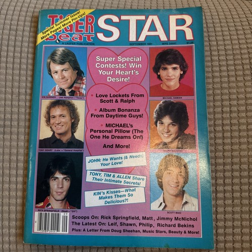 Tiger beat 80s star - 80s, magazine