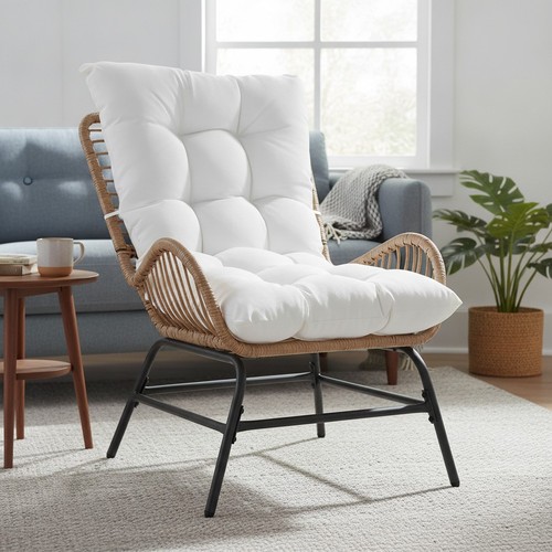 Sedia giardino pe rattan - in,