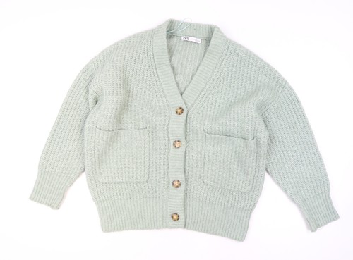 Cardigan donna zara verde - cardigan, in