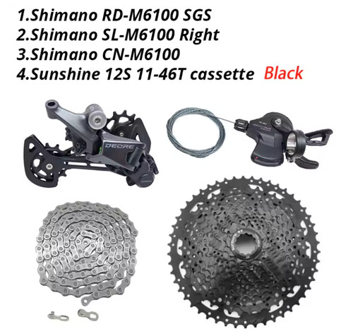 Gruppo shimano deore m6100 - shimano,