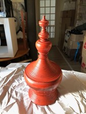 Antique Burmese lacquered