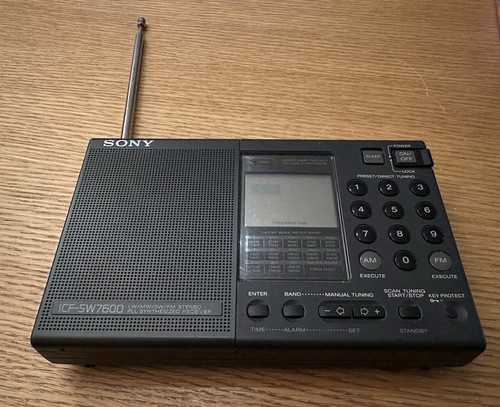 Sony icf sw7600 sw - icf-sw7600, am/fm/sw