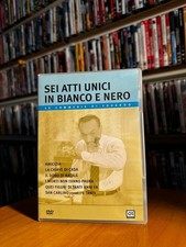 SEI ATTI UNICI IN BIANCO E NERO di EDUARDO DE FILIPPO DVD COME NUOVO
