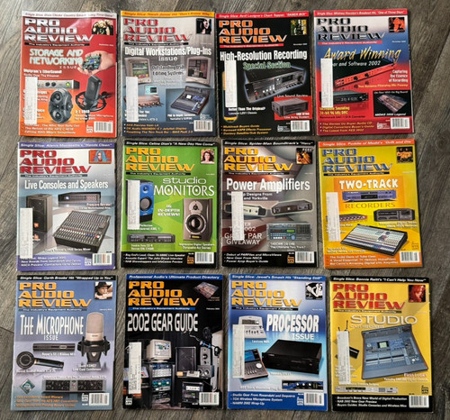 Pro audio review magazine 2002 - pro,