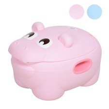 Vasino Per Bambini 6 Mesi-6 Anni Antiscivolo Ippopotamo (40x30x23cm)