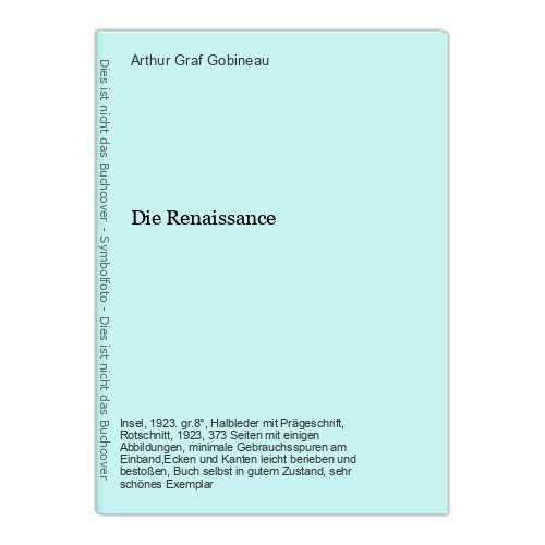 Die renaissance gobineau - renaissance,