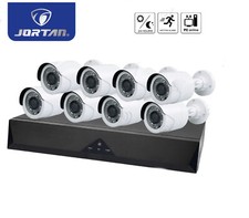 Kit Videosorveglianza 8 Telecamere DVR Wifi App JORTAN 8 Canali Telecamere IP1