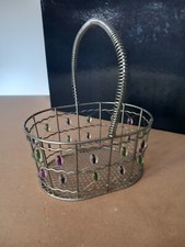 Cestino Decorativo in metallo