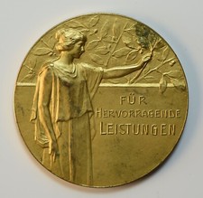 Medaglia premio industria arte cucina giovani albergatori wilhelmshaven Germania