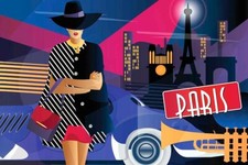 Poster locandina parigi - poster,