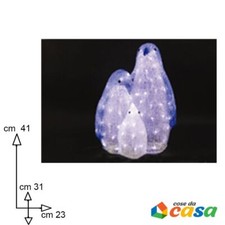 Pinguini con luci per