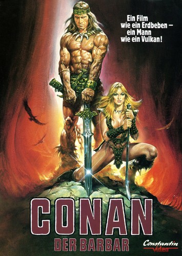 Conan barbaro locandina - conan,