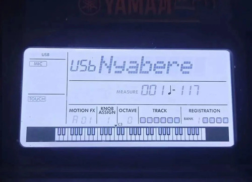 Schermo lcd nuovo per yamaha - schermo,