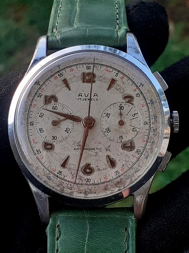 Cronografo vintage avia - cronografo,