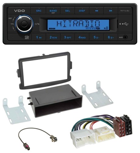 Autoradio usb vdo aux - aux, 1din