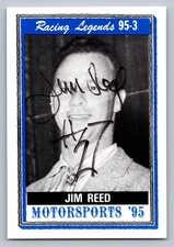 SIGNED Auto Jim Reed Racing