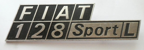 Scritta fiat 128 sport - 128,
