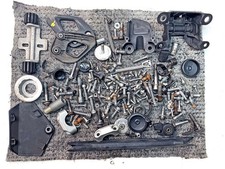 BMW R1200GS ADV 2018 triplo nero fissaggi e bulloni assortiti